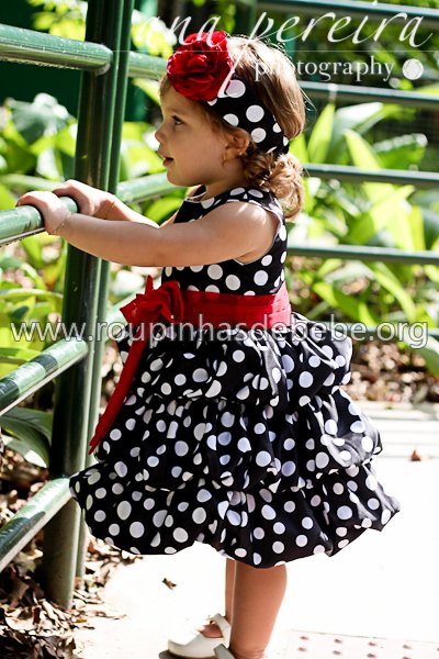 fantasia minnie Vestidos Infantil