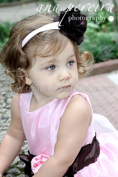 vestido princesa de festa Vestidos Infantil