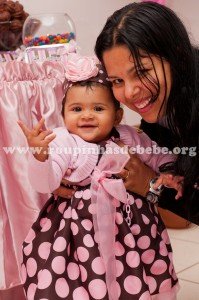 vestido infantil rosa e marrom Vestido infantil Marrom e Rosa