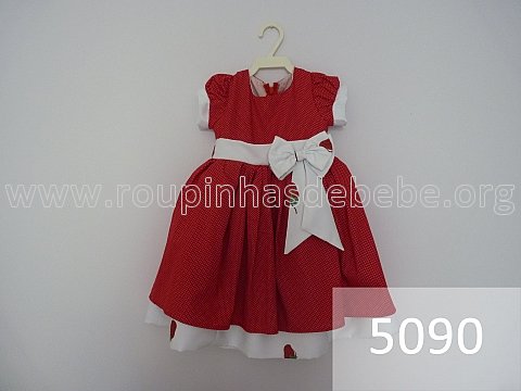 vestido moranguinho baby Vestido para bebe da moranguinho