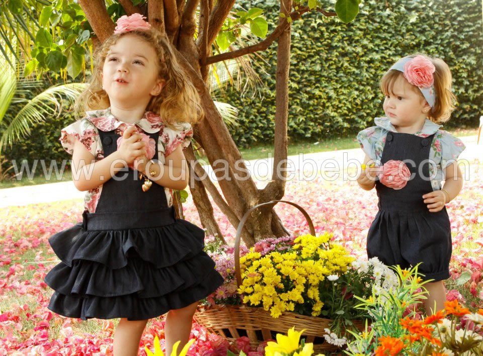 moda infantil feminina Roupas de menina