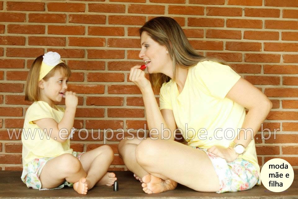 vestido amarelo Roupas de menina