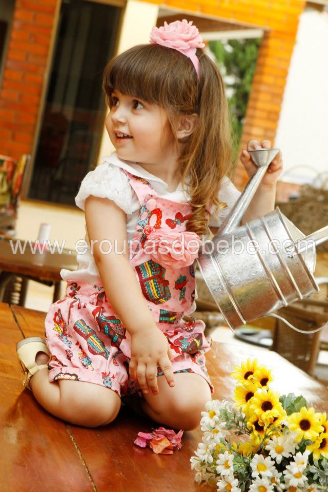 vestidos infantil Roupas de menina