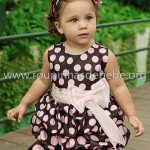 Vestido infantil de festa