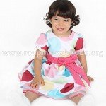 Vestido infantil de festa