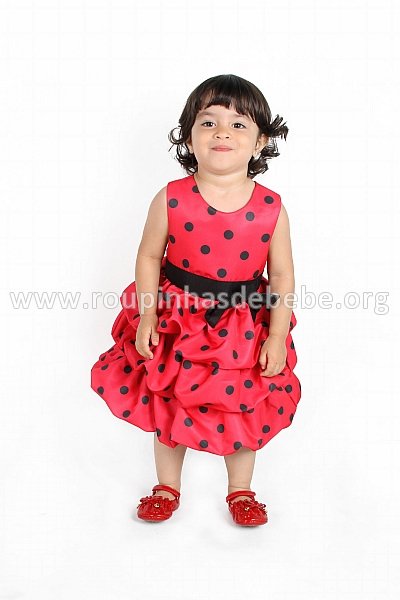 vestido moranguinho Vestido moranguinho