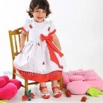 roupas da moranguinho baby Vestido moranguinho