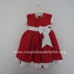 vestido moranguinha baby Vestido moranguinho