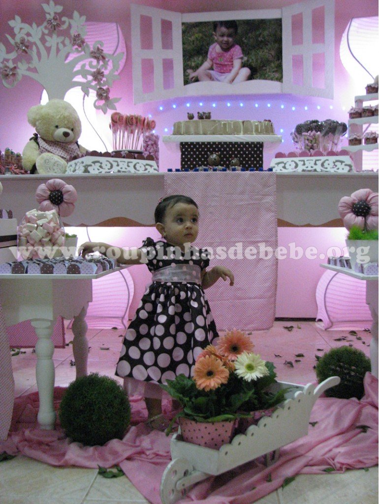Vestido infantil de festa