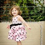 roupa infantil para menina Vestidos de festa infantil
