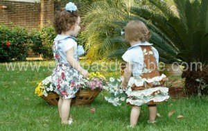 Vestido para bebê