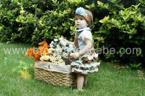 Vestido para bebê