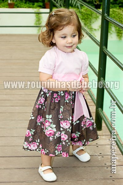 vestido de menina para festa Vestidos de festa infantil