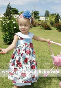 Vestido para bebê