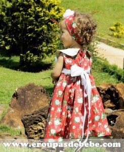Vestido para bebê