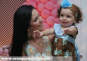 Vestido para bebê