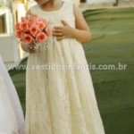 vestido infantil para casamento Vestidos de festa infantil