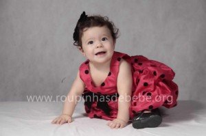 Vestido para bebê