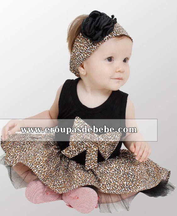 vestido infantil preto e oncinha Vestidos de festa infantil