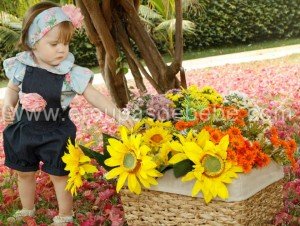 Vestido para bebê