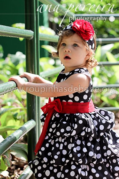 fantasia da minnie infantil Vestidos para criança