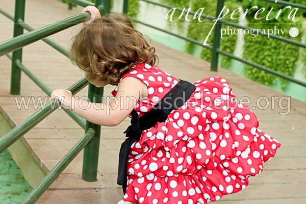 roupa infantil feminina minnie Fantasia da Minnie Baby