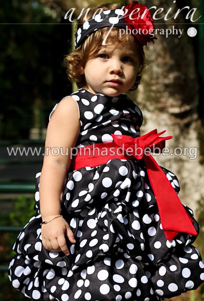 vestido da minnie baby Fantasia da Minnie Baby