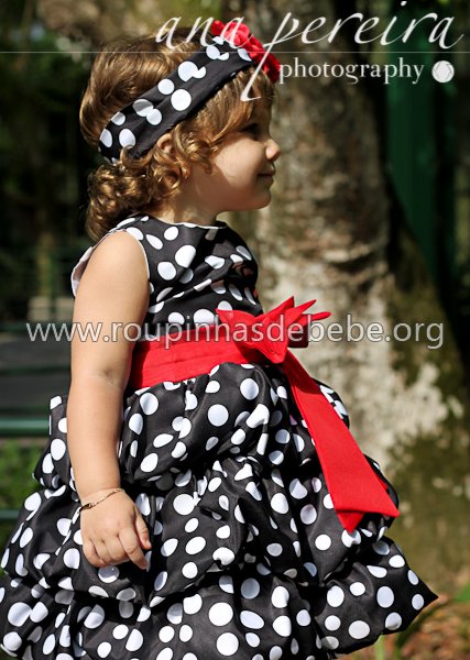 vestido da minnie rosa Fantasia da Minnie Baby