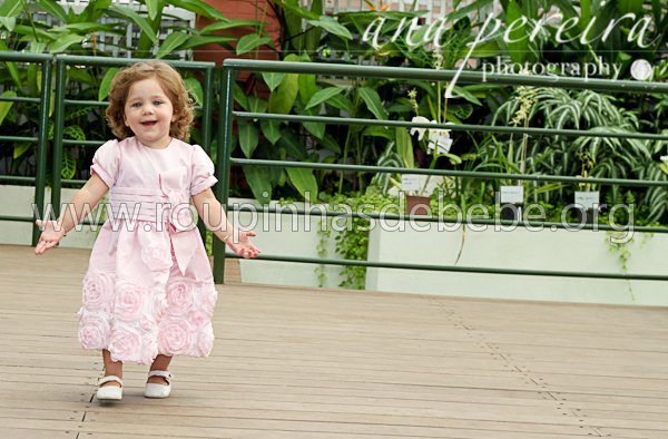 vestido infantil de festa rosa Vestidos para criança