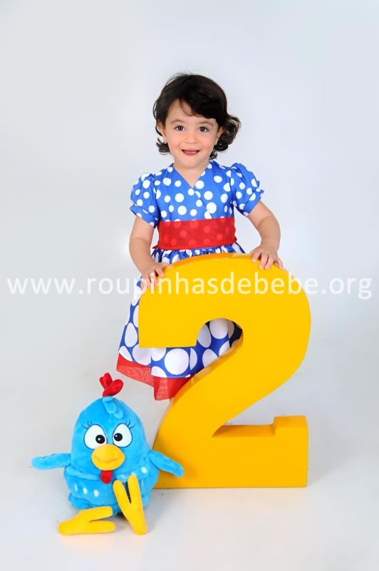 vestido de 1 ano galinha pintadinha Vestido de 1 ano galinha pintadinha