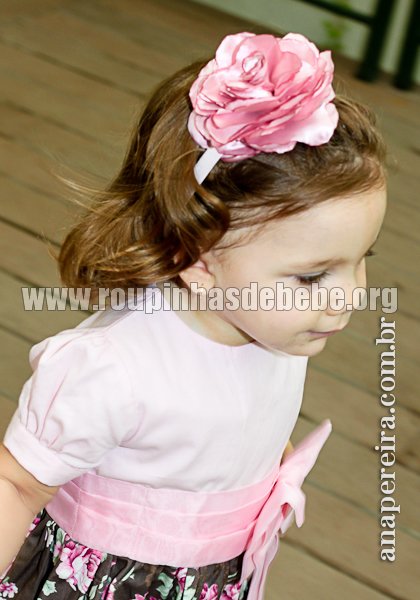 vestidos infantil de festa floral Vestidos de festa infantil