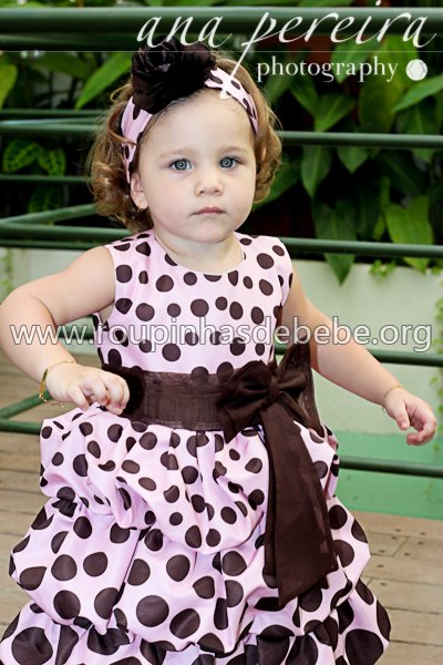 roupas infantil feminina rosa com marrom Confecção de roupa infantil