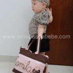 vestido de oncinha de bebe Confecção de roupa infantil