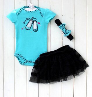 Conjunto body azul preto