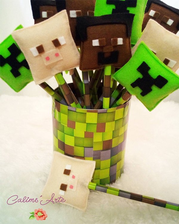 ideias de lembrancinhas minecraft