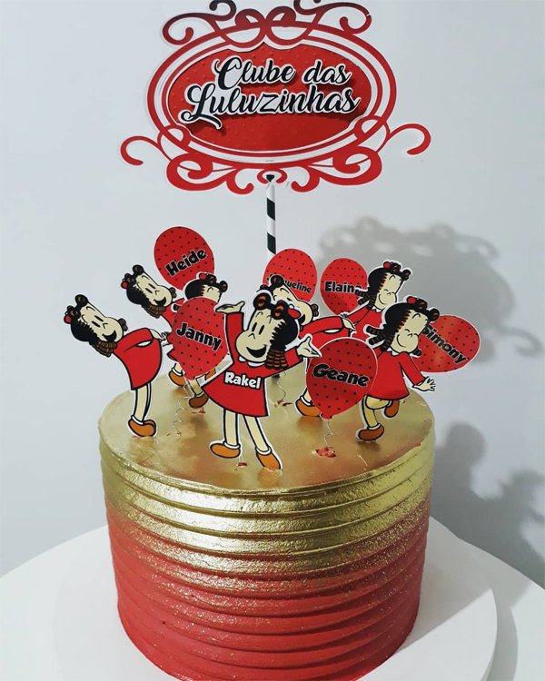 Bolo de aniversário feminino Bolo de aniversário feminino
