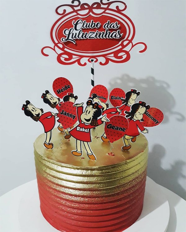 Bolo de aniversário feminino