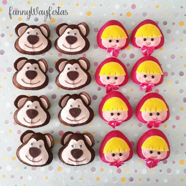 Lembrancinhas Masha e o Urso Lembrancinhas Masha e o Urso