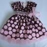 Vestidos Marrom e Rosa